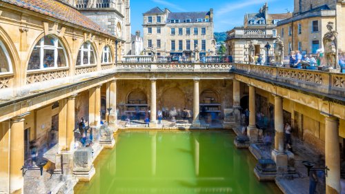 In Bath, England, The Mineral Spa Water Is Not Just For Soaking In