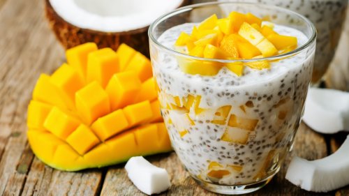 Use Canned Coconut Milk For Delicious, Dairy-Free Chia Seed Pudding