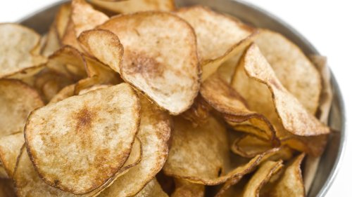 The Temperature To Set Your Oven For The Best Oven Fried Potato Chips
