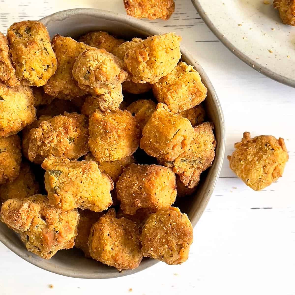 Air Fried Okra - A Crispy Southern Fried Copycat!