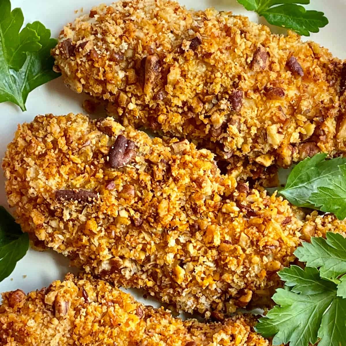 Air Fryer Chicken Tenders - Pecan Crusted Recipe with Variations