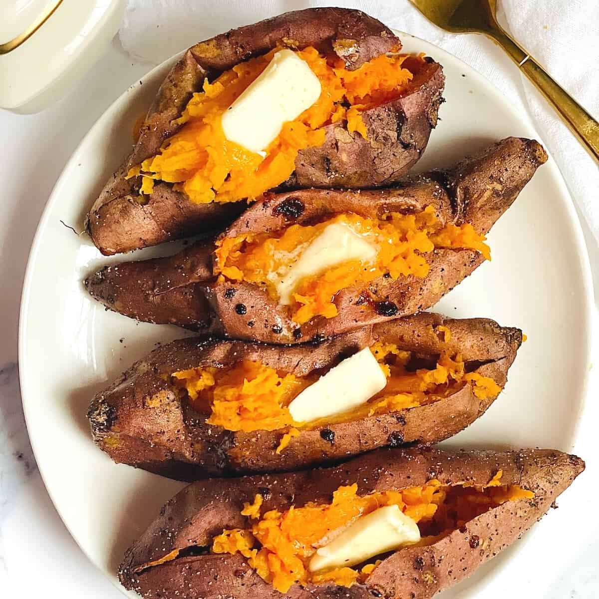 Air Fryer Whole Sweet Potatoes