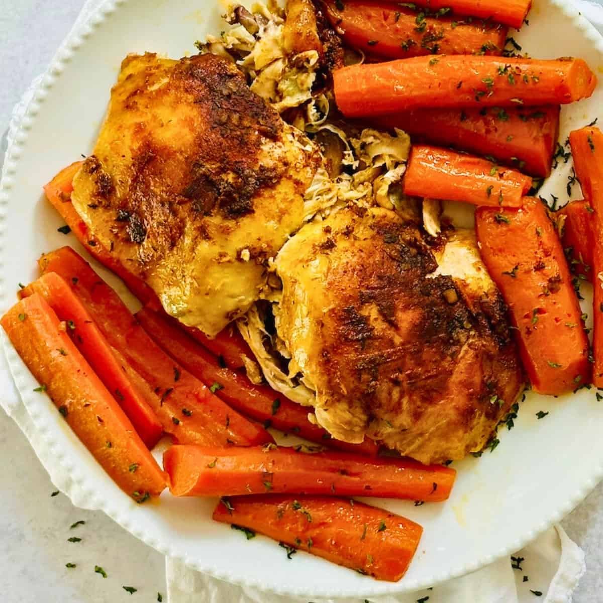 Slow Cooker Whole Chicken