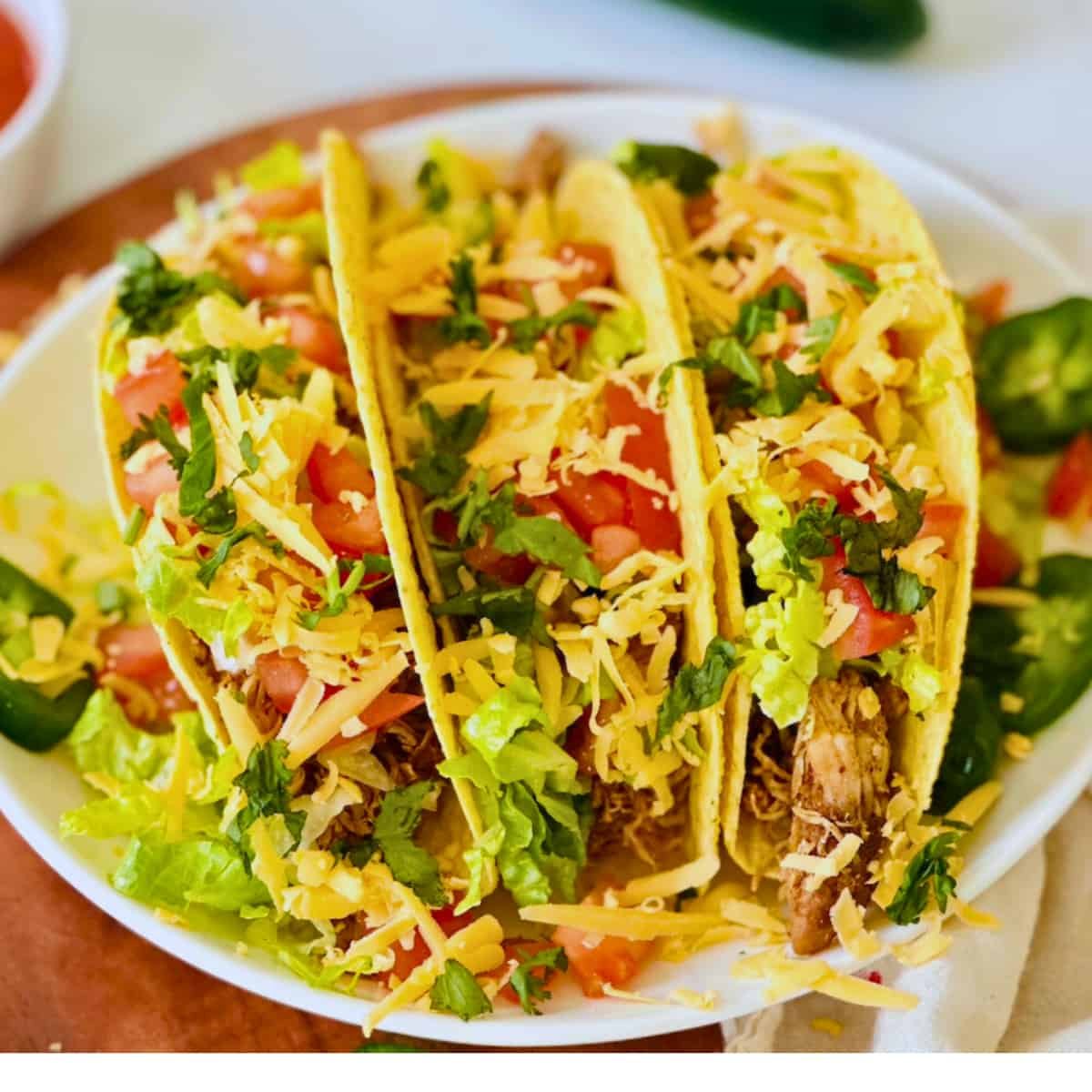 Crockpot Chicken Tacos