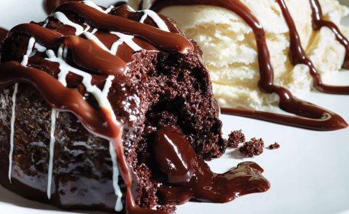 Homemade Molten Chocolate Cake