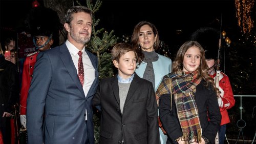 Crown Prince Frederick and Crown Princess Mary of Denmark take their twins, 11, to dazzling premiere of The Nutcracker