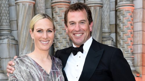 Royal siblings Zara Tindall and Peter Phillips attend glitzy charity ball in London