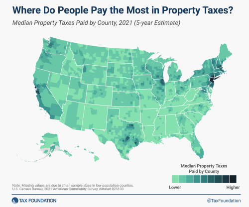 Where Do People Pay the Most in Property Taxes?