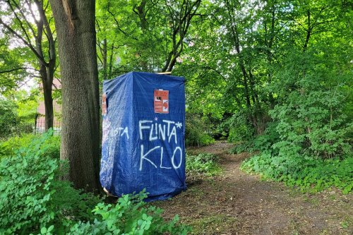 Flinta*-Klo in Hamburger Park: Pinkeln ist politisch