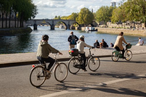 Auf den Straßen von Paris