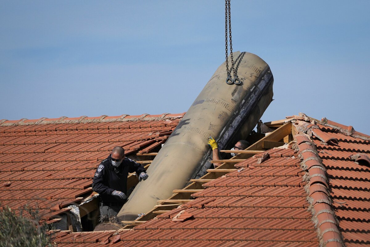 Israel fängt Rakete aus dem Jemen ab