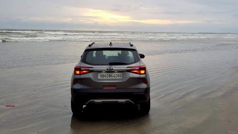 Road tripping in Kia Seltos: Visited the longest drive-in beach in Asia | Team-BHP