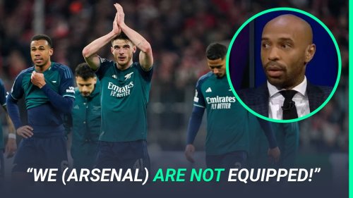 Two Arsenal stars blamed by Thierry Henry for UCL exit as Arteta offers Premier League guarantee