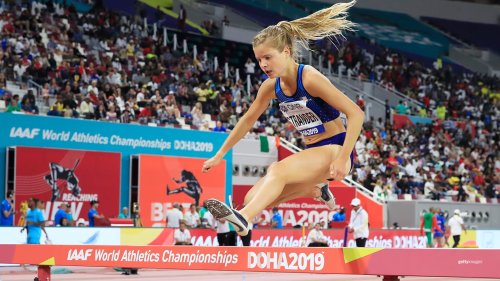 While In Eating Disorder Recovery, Allie Ostrander Makes It To Steeplechase Final