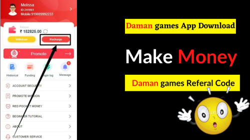 Daman games App Download | Daman Games Apk Earn ₹5000 Bonus