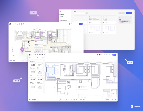 Rayon is a collaborative design tool for architects and designers