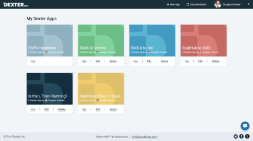 betaworks Launches Dexter, An Open Platform For Building Integration-Driven Web Apps