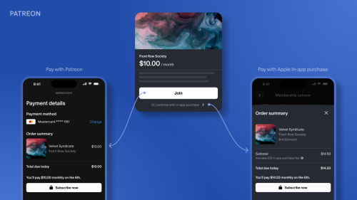 After adding its own billing option on iOS, Apple asks Patreon to move it to an external browser