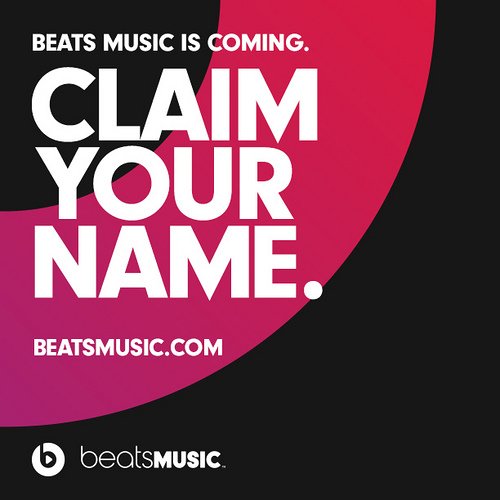 Beats Music Streaming Service Launches January 2014, Fires Up Username Reservations