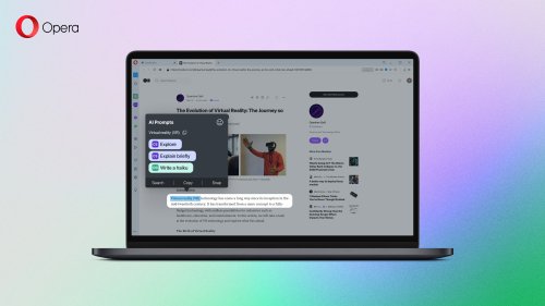Opera browser adds ChatGPT and AI summarization features