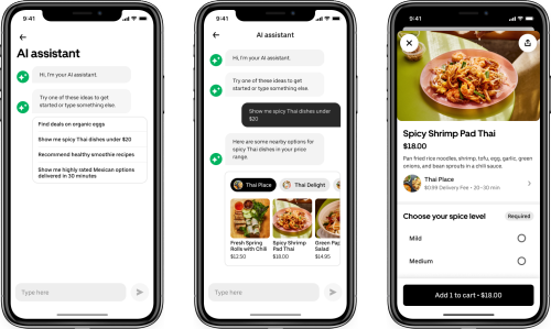 Uber Eats to launch Google-powered chatbot in late 2023