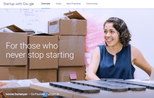 Google brings its resources for founders and startups to a single site