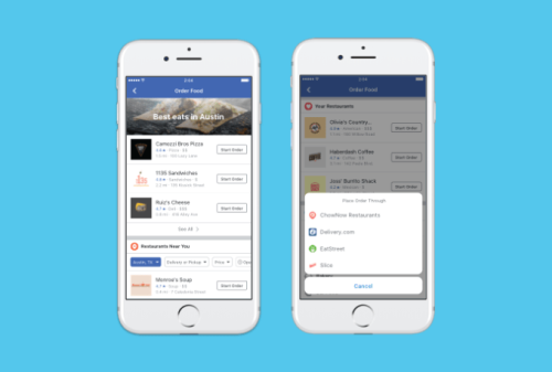 Facebook’s ‘Order Food’ feature officially launches across the US