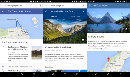 Google’s new Destinations feature lets you plan trips right from its search engine on mobile