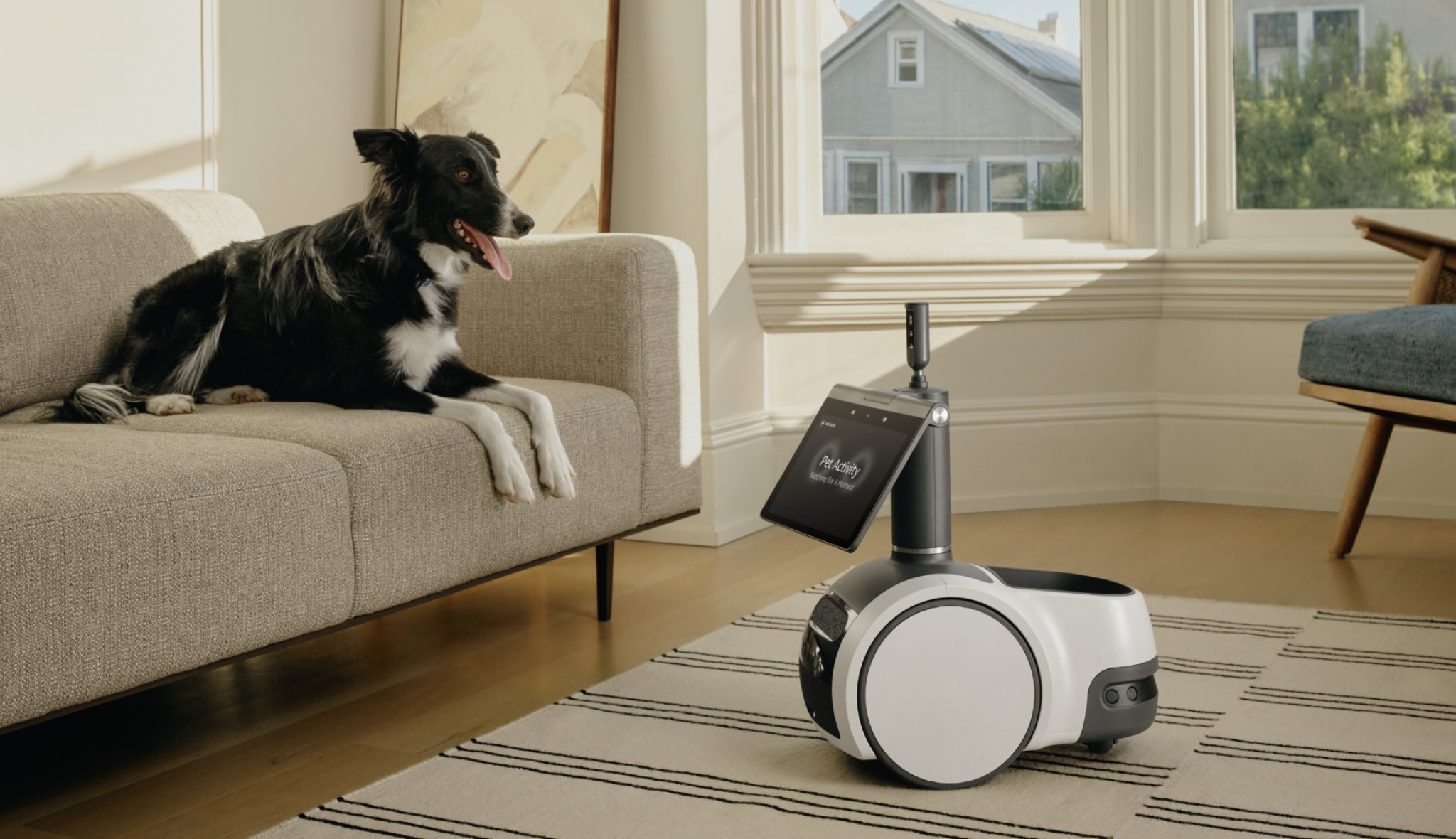 Amazon’s Astro robot gets pet detection, home security updates and an SDK