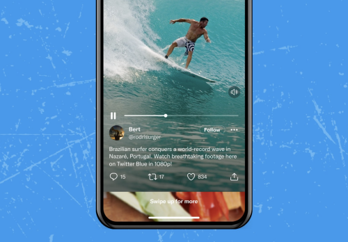 Twitter is adding a new TikTok-like full-screen video feature