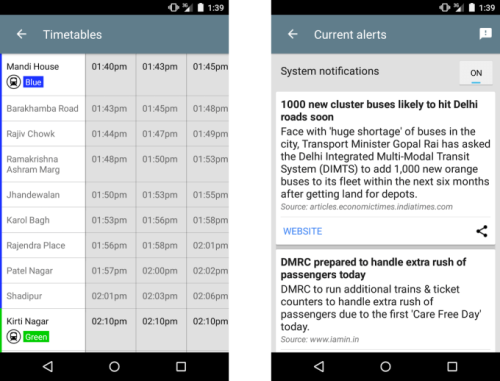 Google Releases ‘Experimental’ Public Transport App For Delhi, India