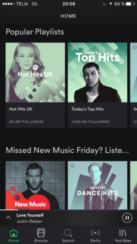 Spotify ditches the controversial ‘hamburger’ menu in iOS app redesign
