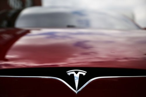 Tesla shares drop sharply in broader tech sell-off, falling 17% in morning trading
