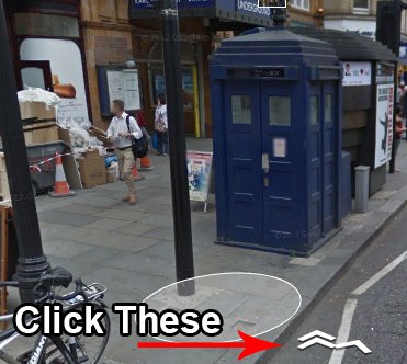 Google Maps Easter Egg Lets You Explore The TARDIS