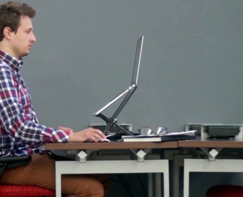 This Tiny, Portable Laptop Stand Will Finally Fix Your Posture