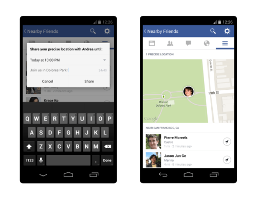 Facebook ‘Nearby Friends’ Will Track Your Location History To Target You With Ads