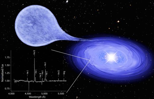 Astronomers discovered helium-burning white-dwarf