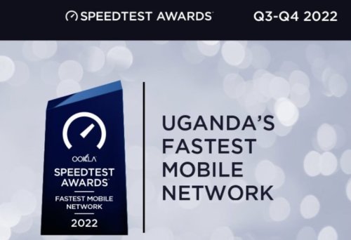 Ookla Speedtest bestows the fastest data speed award in Uganda to MTN