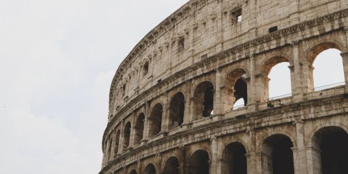 Roman amphitheaters act like seismic invisibility cloaks