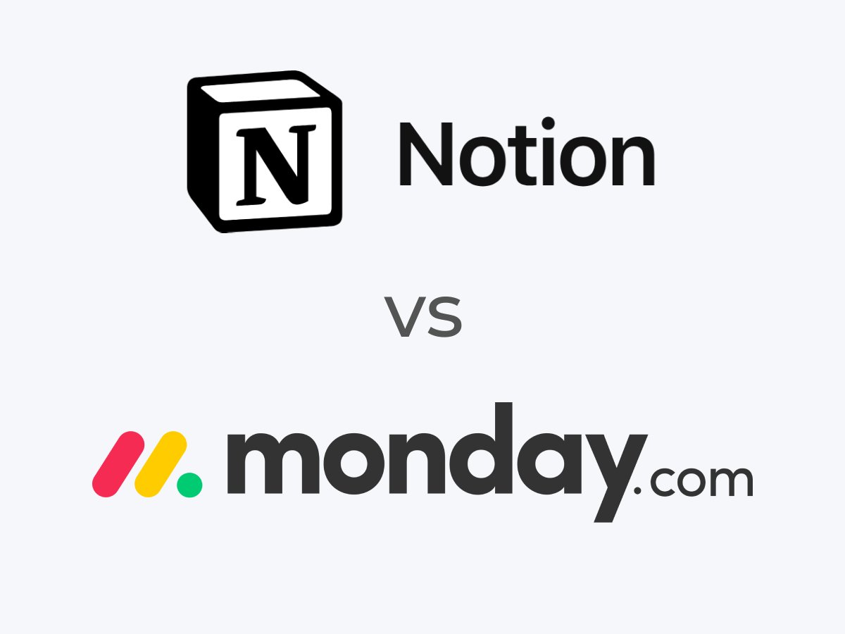 Notion vs. Monday (2023): Which Software Should You Use?