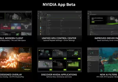 Nvidia app launches in beta: Nvidia's new GPU control panel is much faster, no log in required