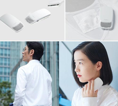 Sony's latest quirky gadget is a wearable air conditioner