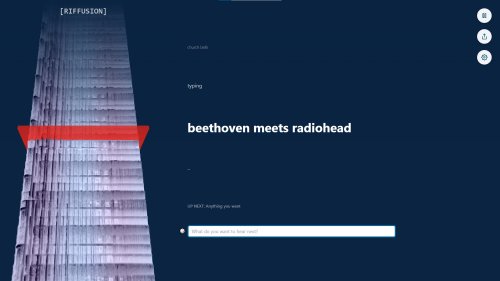 Riffusion, AI-based music generation where Beethoven meets Radiohead