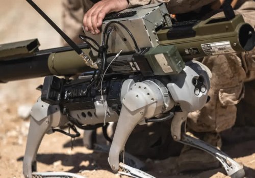 US Marines show off rocket launcher-carrying robot dog in demo video