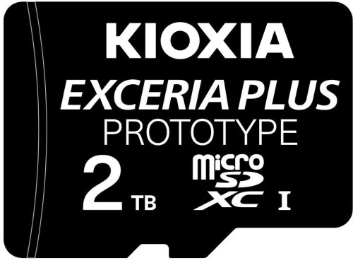 Kioxia develops functional 2TB microSDXC memory card prototype