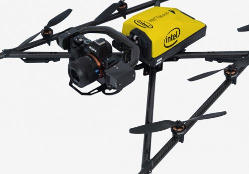 Intel announces Falcon 8+ drone with a top speed of 35 mph (and an awesome controller)