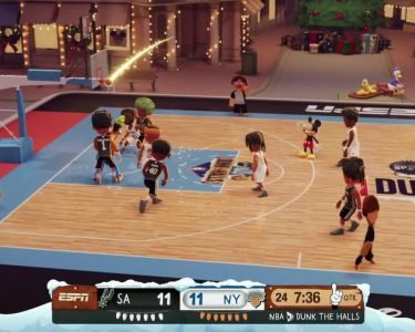 Tecnología, deporte y magia Disney en tiempo real en la NBA