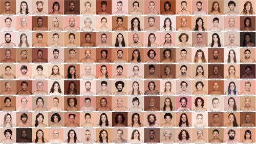 The beauty of human skin in every color