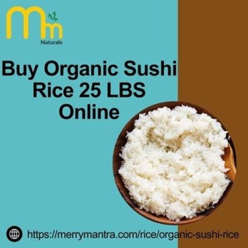 Buy Organic Sushi Rice 25 LBS Online's TED Profile