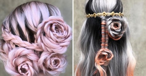 Braided Flower Hairstyles Take Over Instagram